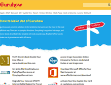 Tablet Screenshot of guruhow.com